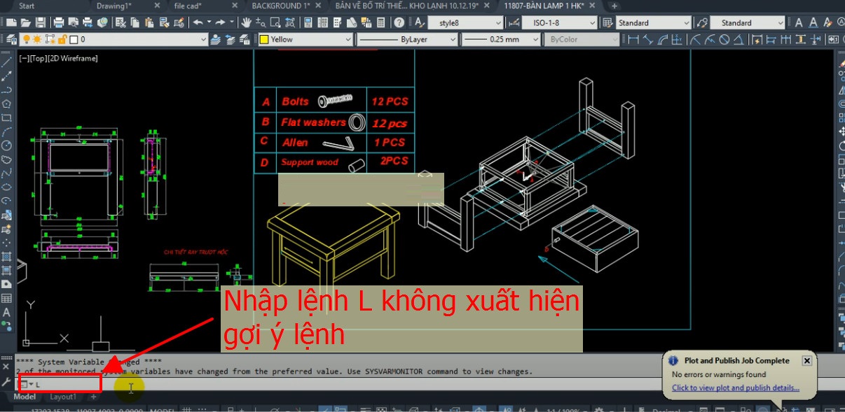 Cách hiển thị lệnh trong cad như thế nào? 3