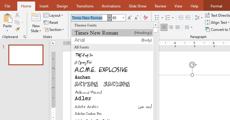 PowerPoint 2010 cho phép bạn thay đổi font chữ mặc định của bài thuyết trình, tạo ra một trải nghiệm tốt hơn cho khán giả của bạn! Với chỉ vài thao tác đơn giản, bạn có thể tùy chỉnh font chữ mặc định tùy theo ý muốn. Hãy xem hình ảnh liên quan đến từ khóa để học cách thực hiện.