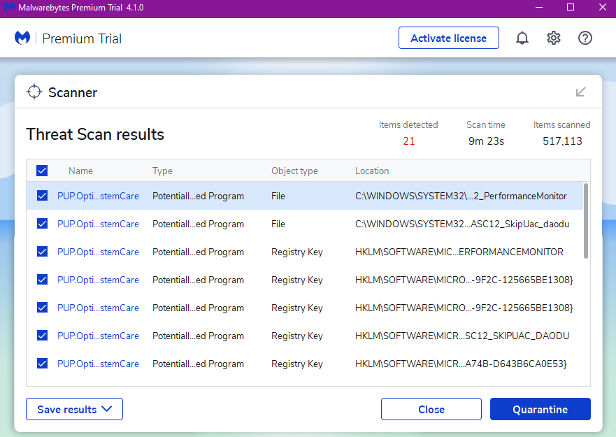 huong dan dung malwarebytes de tim diet phan mem gian diep quang cao doc hai tren may tinh 617772efc324f