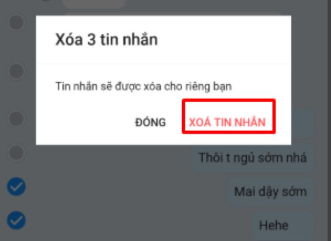 Làm thế nào để xóa và thu hồi tin nhắn trên Zalo 4