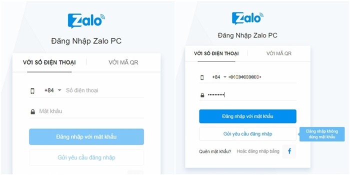 Cách đăn nhập Zalo trên web