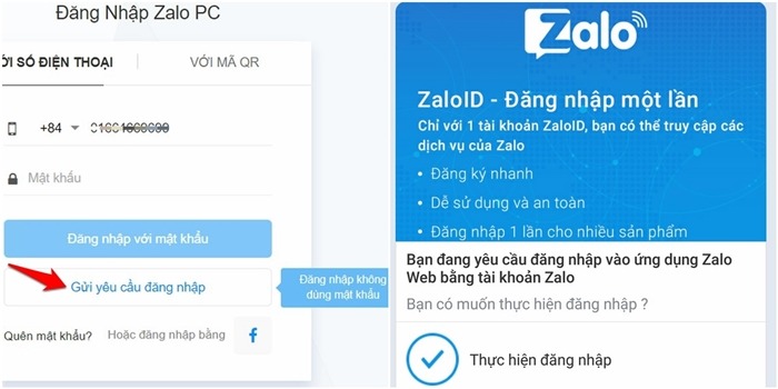 Cách đăn nhập Zalo trên web