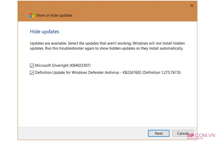 cach tat update tren windows 10 25