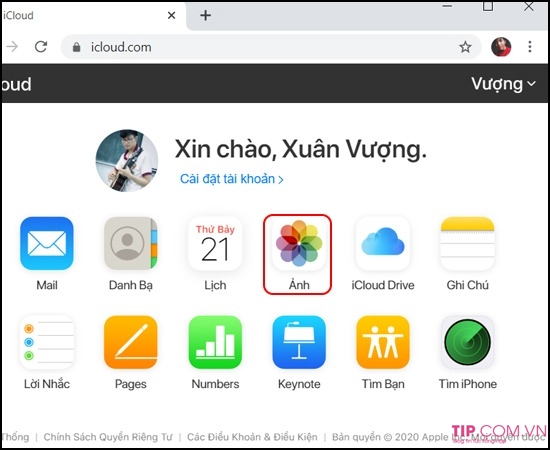 cach xoa anh sao luu tren icloud cho iphone ipad 1