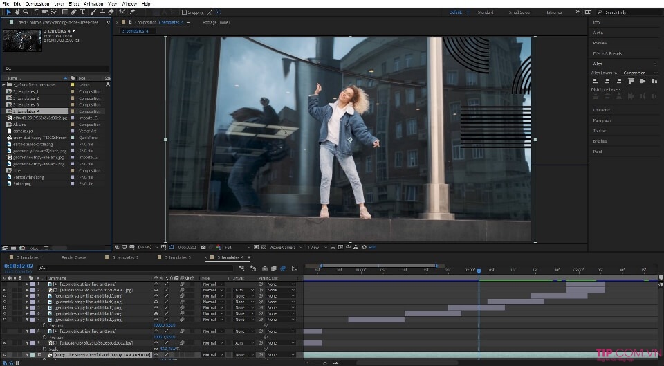 Phần mềm làm video Adobe After Effect