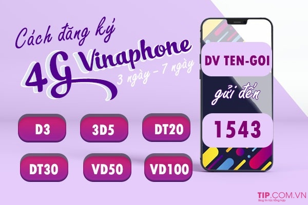 Ưu đãi siêu khủng khi đăng ký gói cước 4G Vinaphone 1 ngày dùng 24h