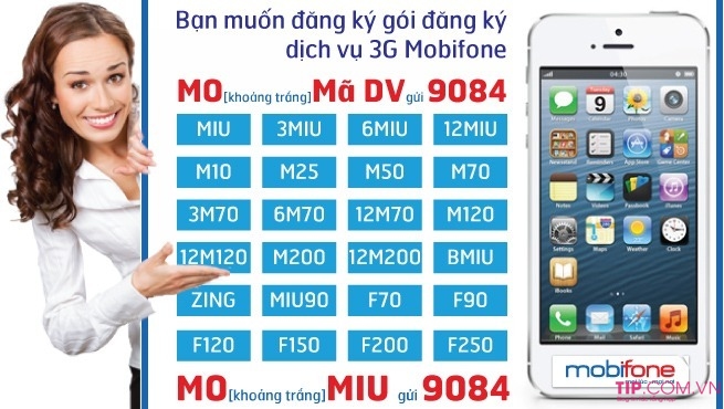 goi cuoc 3g mobifone tron goi