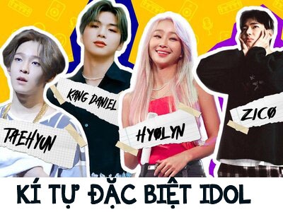 Kí Tự Đặc Biệt Idol, Tạo Tên ⁀ᶦᵈᵒᶫ Đẹp Nhất 2020